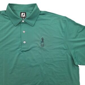 FootJoy Golf Polo Shirt Pelican Preserve Moisture Wicking Green Mens XXL